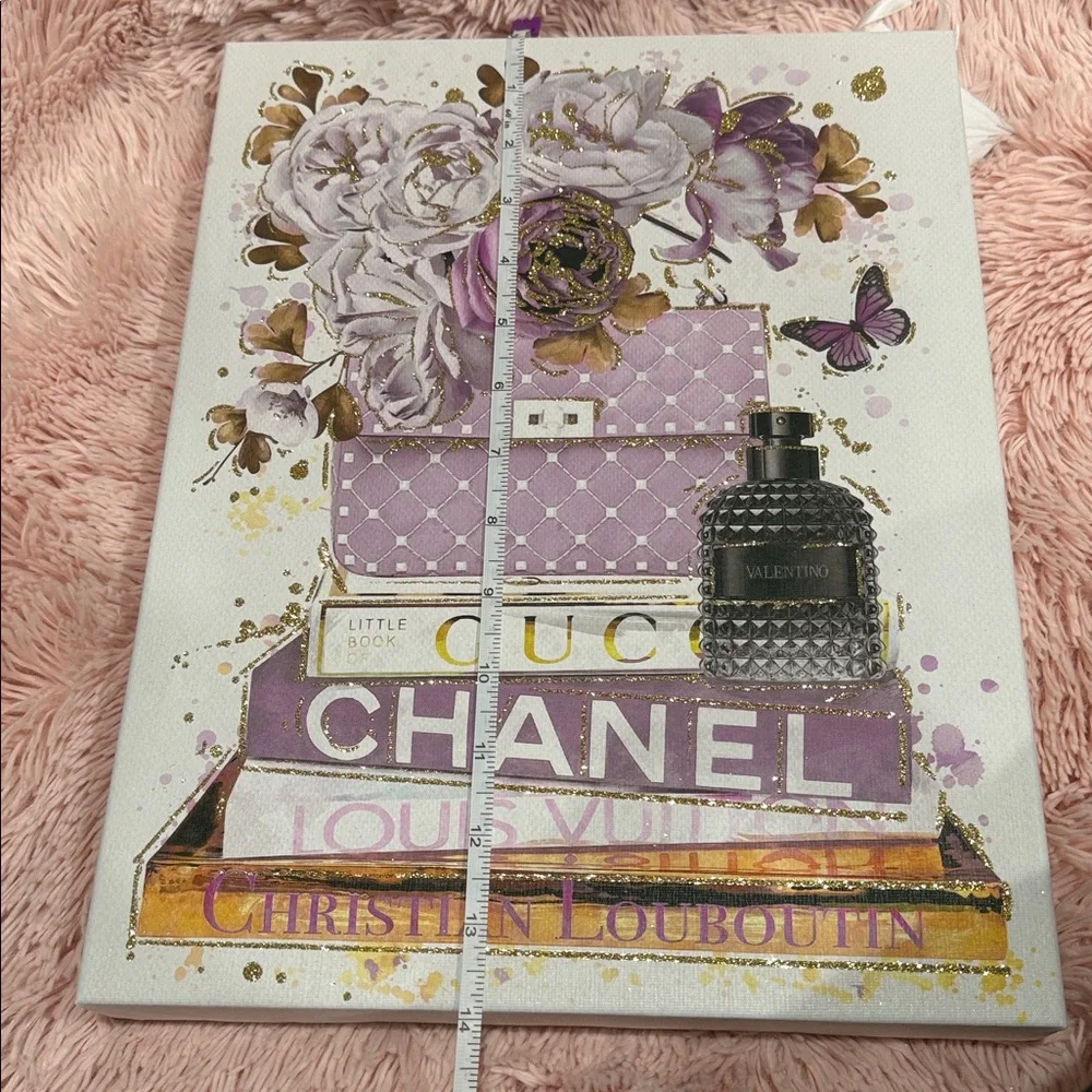 Luxury Inspired Canvas Painting
